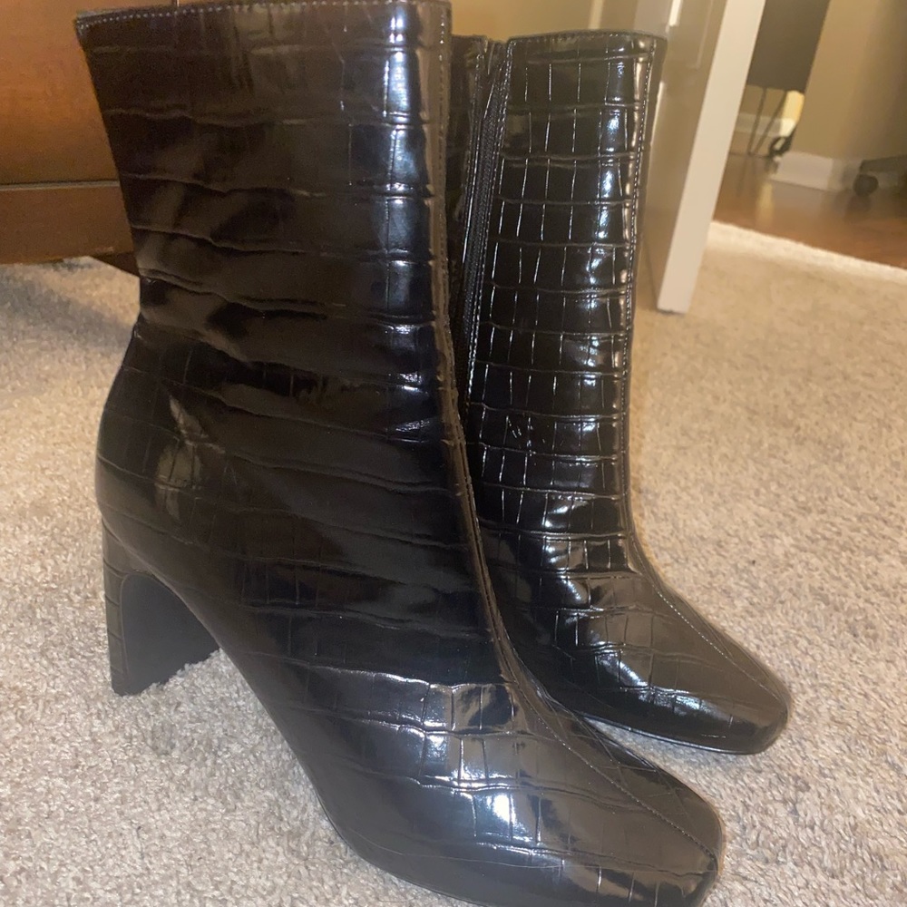 Black booties